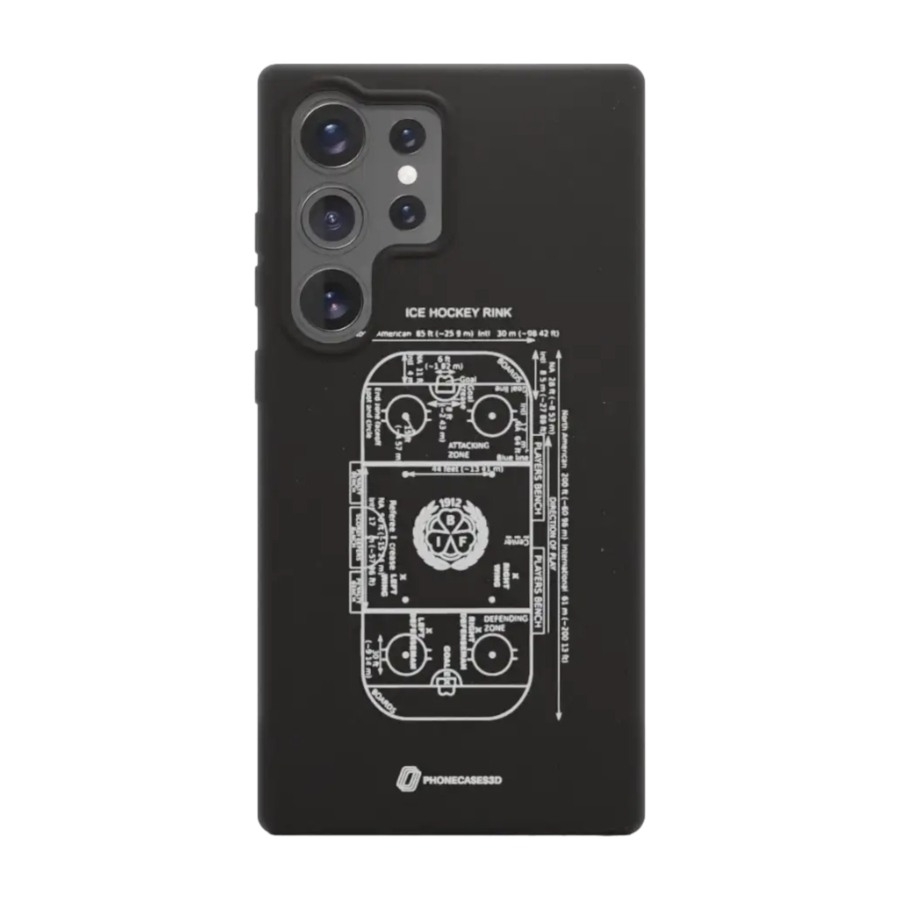 Phonecases3D Samsung Galaxy S25 Ultra Brynäs IF komposterbart cover, sort billede 1