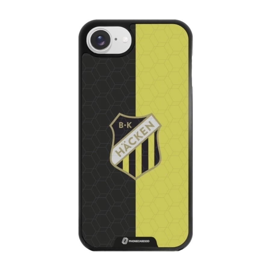 Phonecases3D iPhone 17e/16e BK Häcken 3D mobilcover, sort billede 1