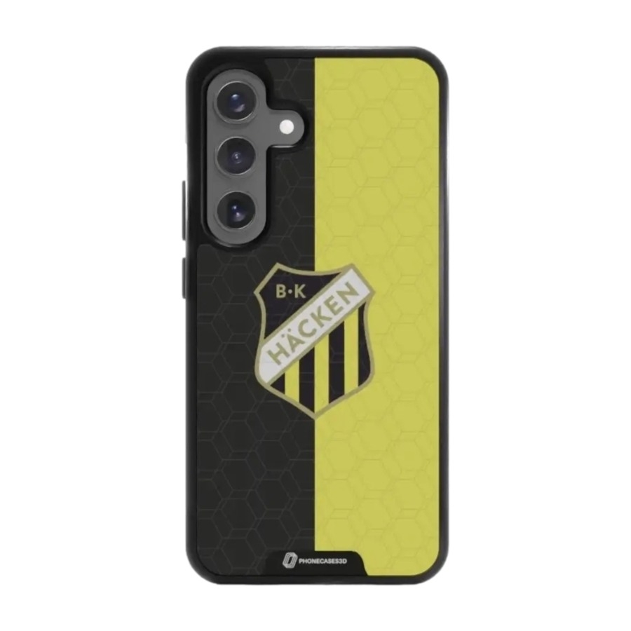 Phonecases3D Samsung Galaxy S25 BK Häcken 3D mobilcover, sort billede 1
