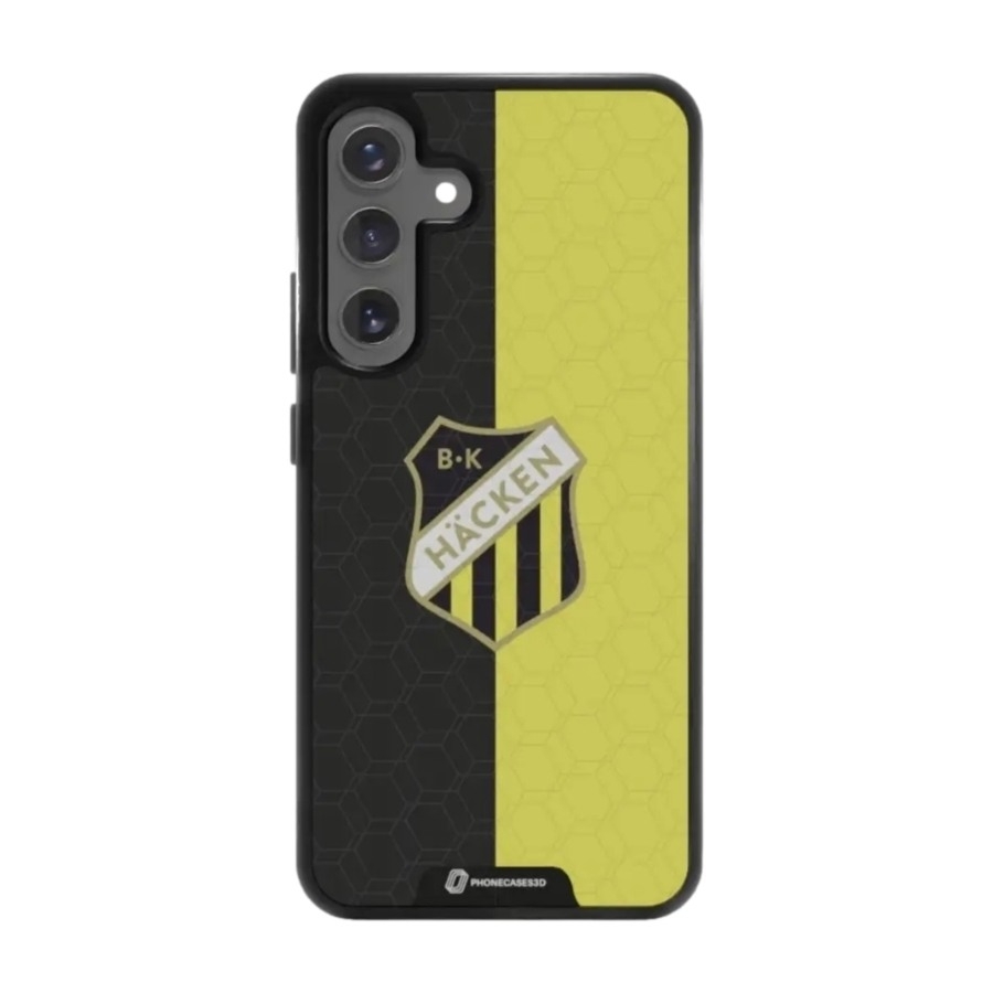 Phonecases3D Samsung Galaxy S25+ BK Häcken 3D mobilcover, sort billede 1