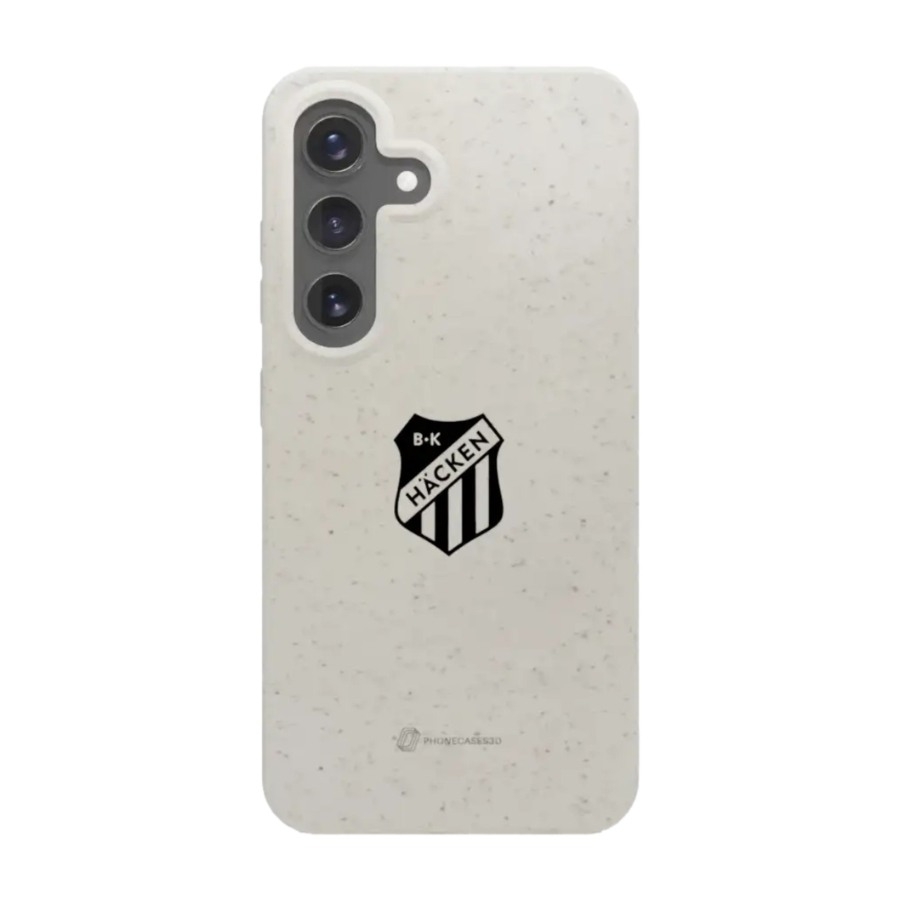 Phonecases3D Samsung Galaxy S25 BK Häcken komposterbart cover, hvid billede 1