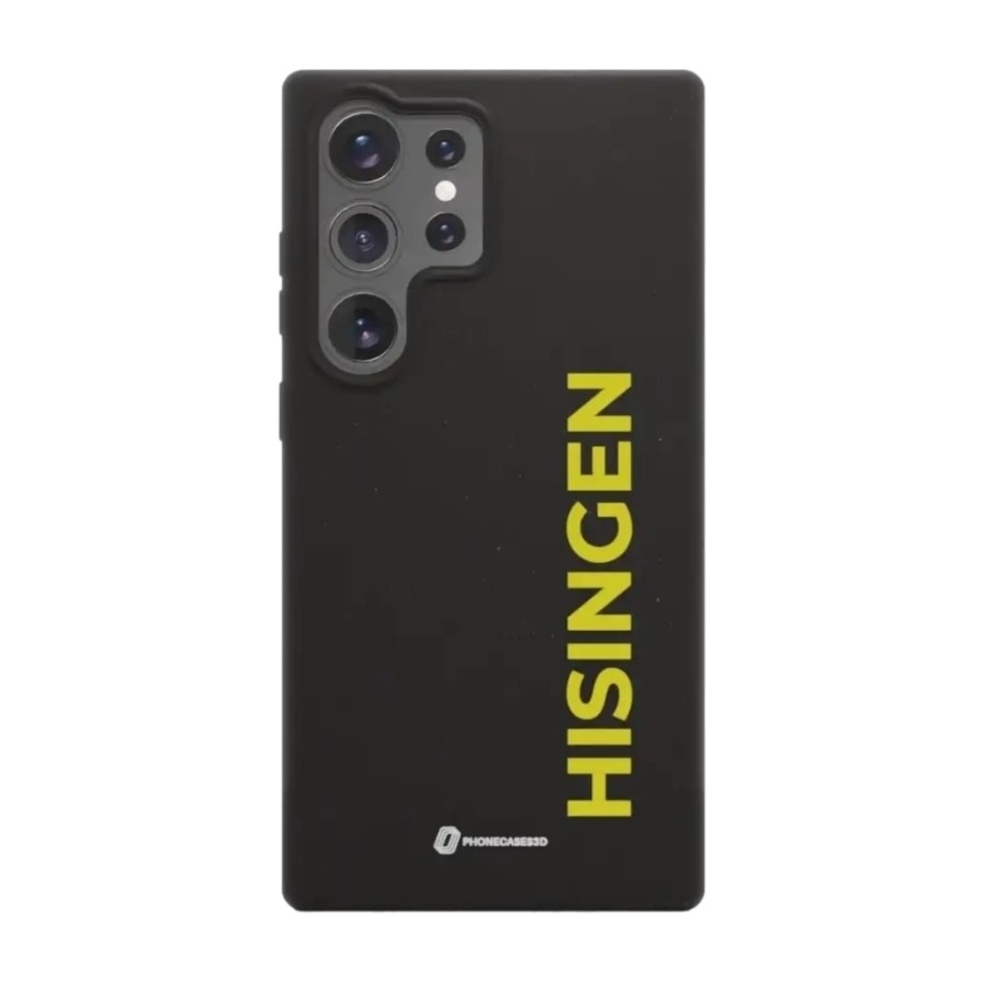 Phonecases3D Samsung Galaxy S25 Ultra BK Häcken komposterbart cover, sort billede 1