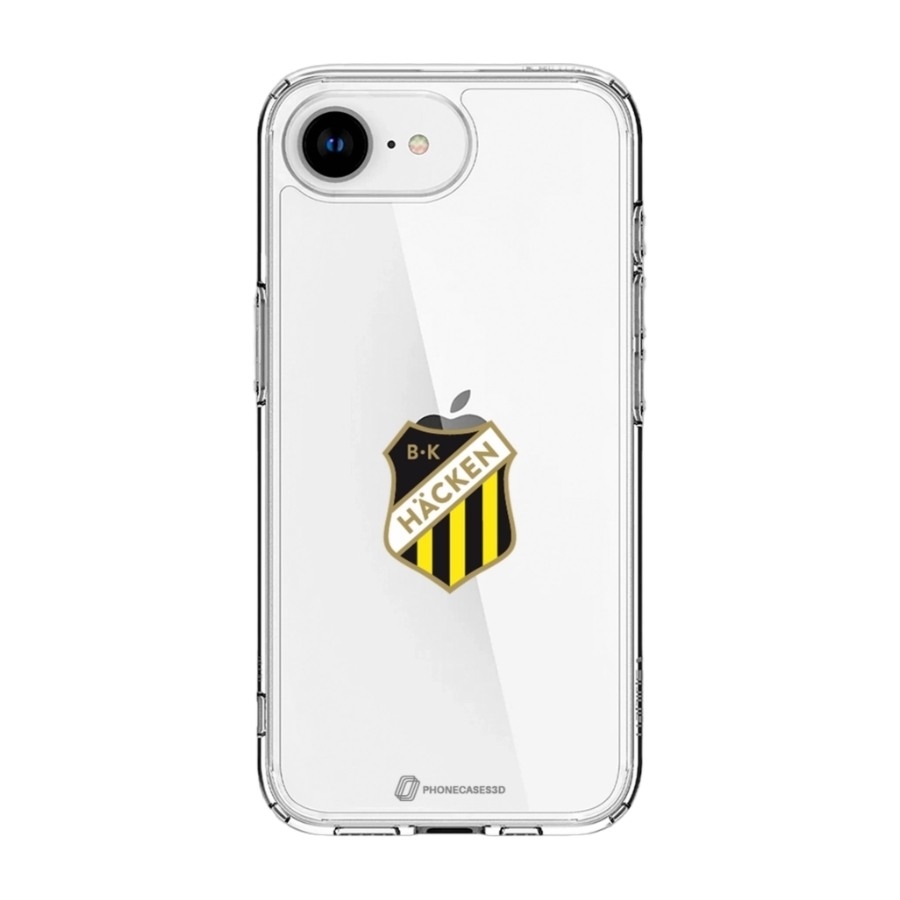 Phonecases3D iPhone 17e/16e BK Häcken Clear case -mobilcover, hvid billede 1