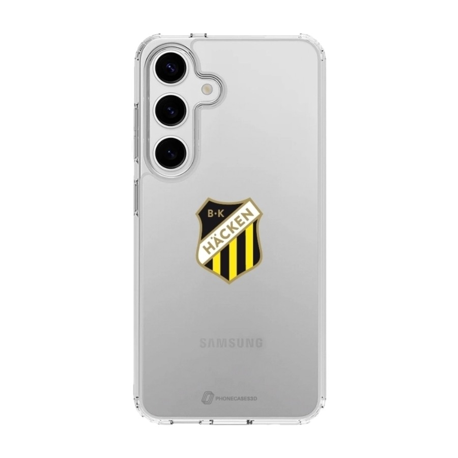 Phonecases3D Samsung Galaxy S25+ BK Häcken Clear case -mobilcover, hvid billede 1