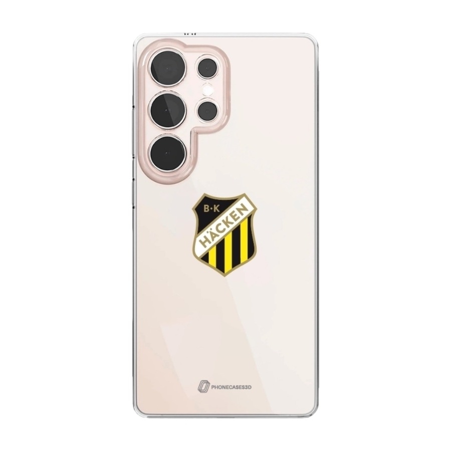 Phonecases3D Samsung Galaxy S25 Ultra BK Häcken Clear case -mobilcover, hvid billede 1