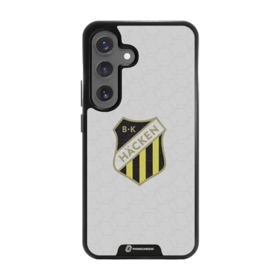 Phonecases3D Samsung Galaxy S25 BK Häcken 3D mobilcover, sort billede 1