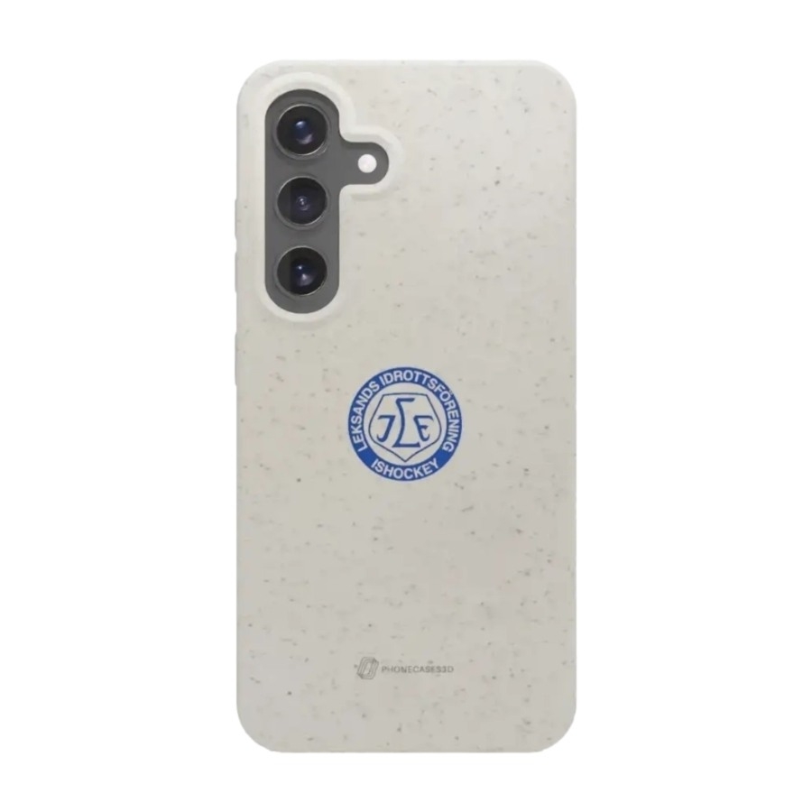 Phonecases3D Samsung Galaxy S25 Leksands IF komposterbart cover, hvid billede 1