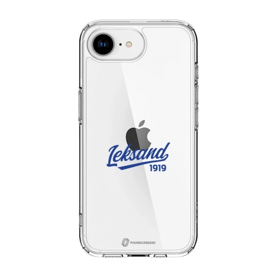 Phonecases3D iPhone 17e/16e Leksands IF Clear case -mobilcover, hvid billede 1