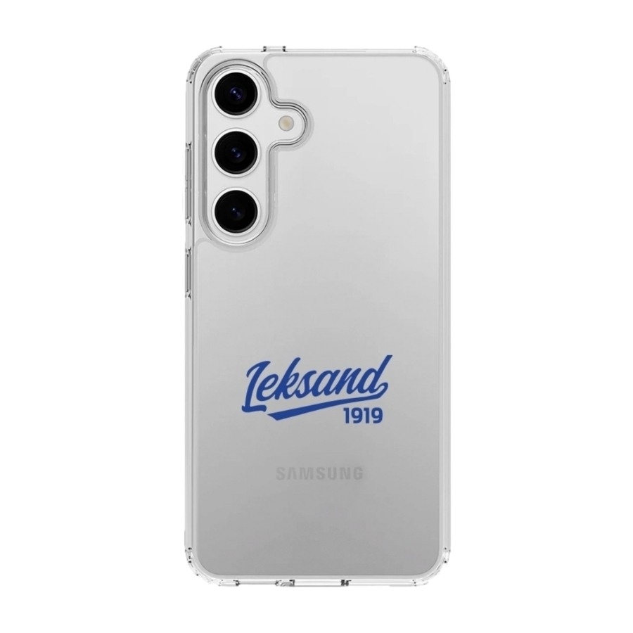Phonecases3D Samsung Galaxy S25 Leksands IF Clear case -mobilcover, hvid billede 1