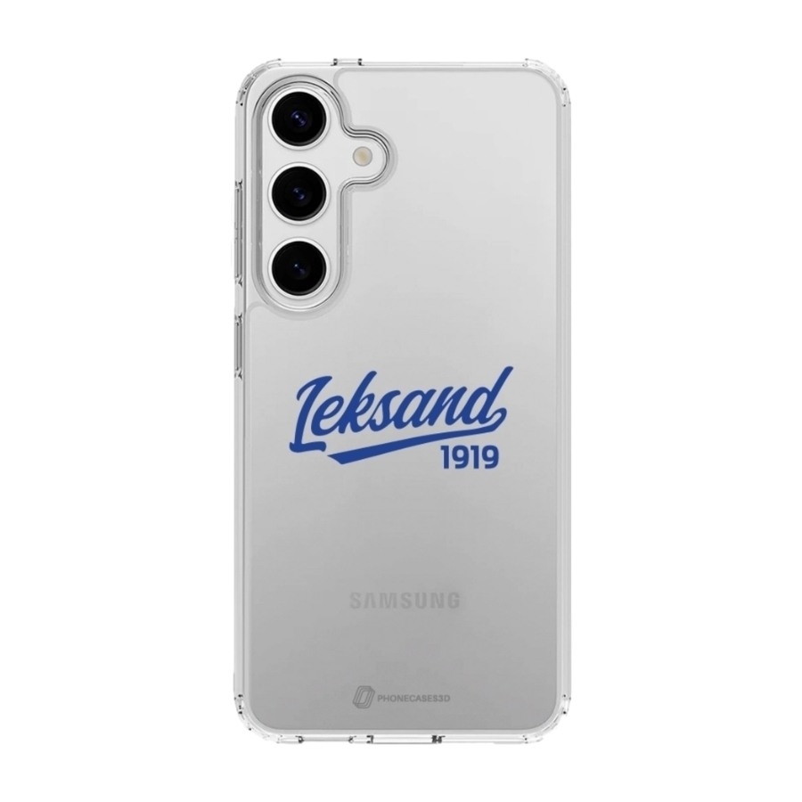 Phonecases3D Samsung Galaxy S25+ Leksands IF Clear case -mobilcover, hvid billede 1
