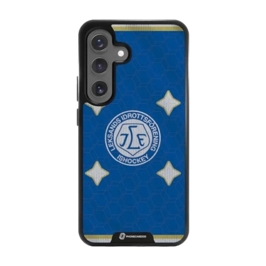 Phonecases3D Samsung Galaxy S25 Leksands IF 3D mobilcover, sort billede 1