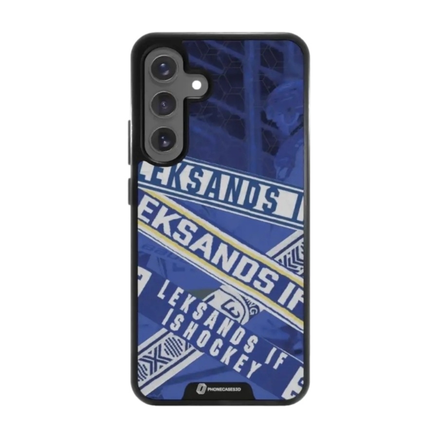 Phonecases3D Samsung Galaxy S25+ Leksands IF 3D mobilcover, sort billede 1