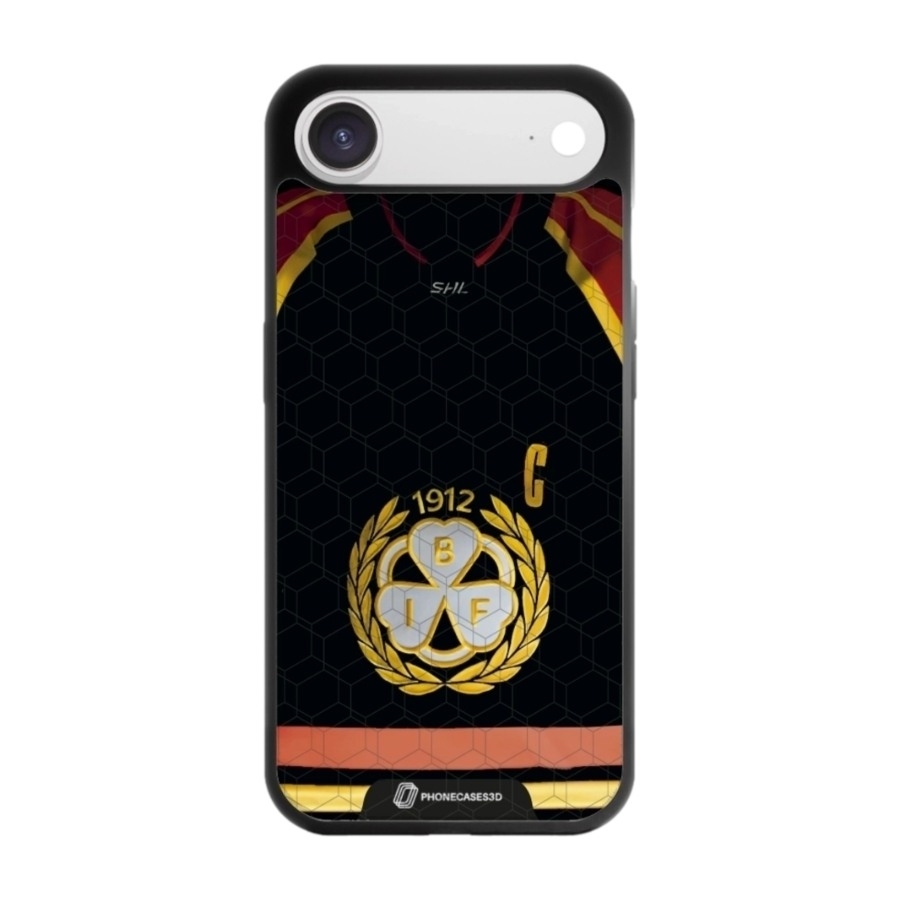 Phonecases3D iPhone Air Brynäs IF 3D mobilcover, sort billede 1