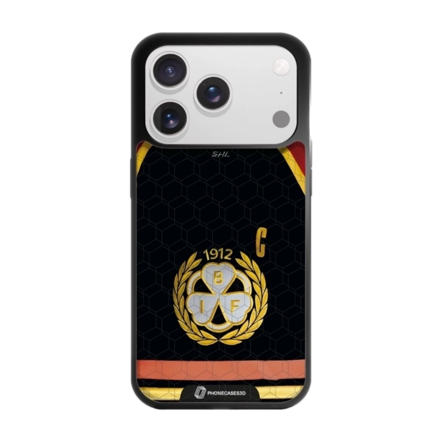 Phonecases3D iPhone 17 Pro Max Brynäs IF 3D mobilcover, sort billede 1