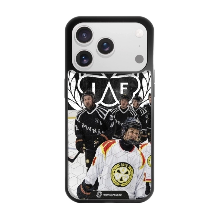 Phonecases3D iPhone 17 Pro Max Brynäs IF 3D mobilcover, sort billede 1