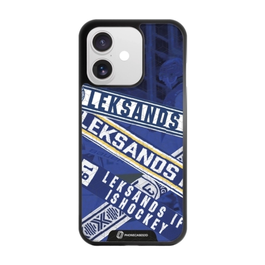 Phonecases3D iPhone 17 Leksands IF 3D mobilcover, sort billede 1