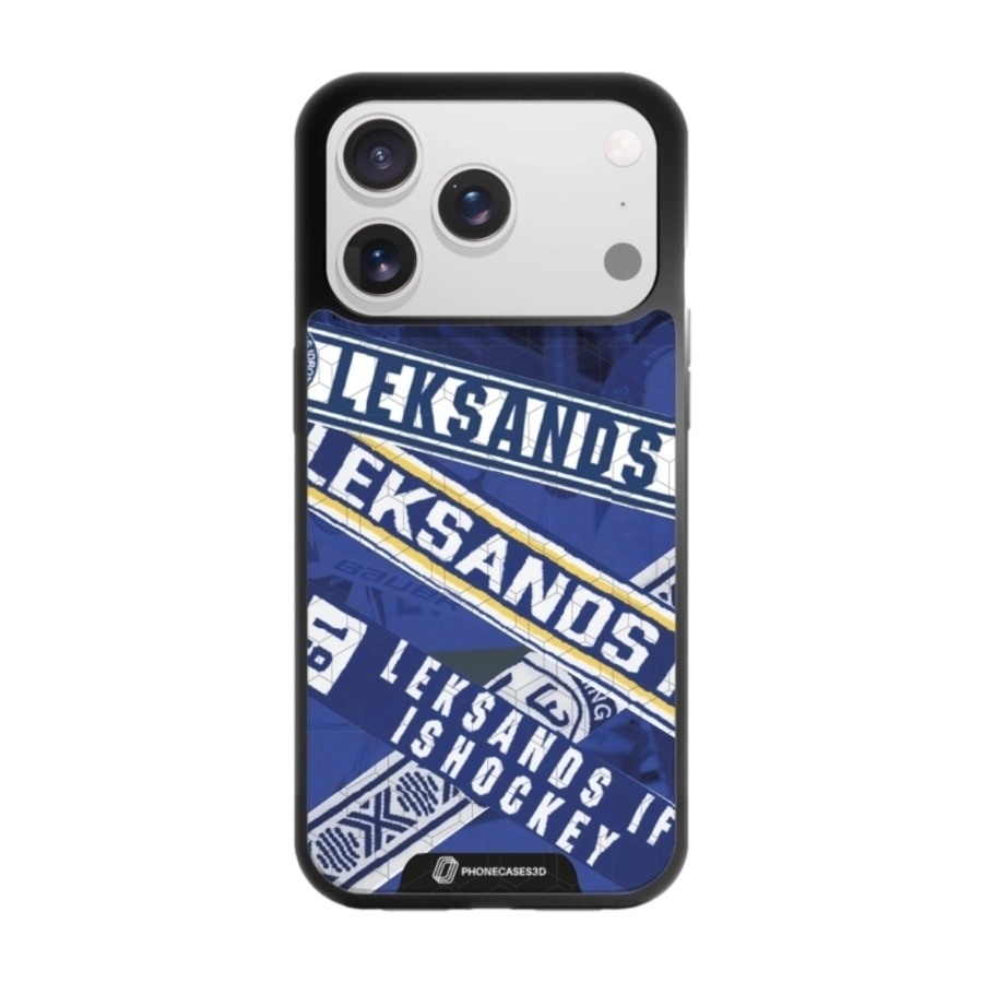 Phonecases3D iPhone 17 Pro Leksands IF 3D mobilcover, sort billede 1