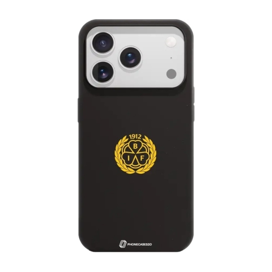 Phonecases3D iPhone 17 Pro Brynäs IF komposterbart cover, sort billede 1