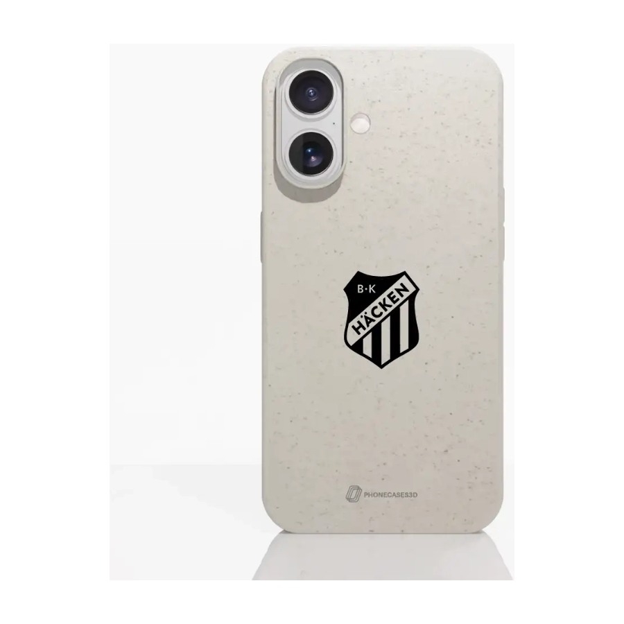 Phonecases3D iPhone 17 BK Häcken komposterbart cover, hvid billede 1