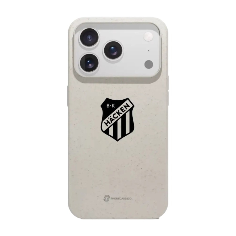 Phonecases3D iPhone 17 Pro BK Häcken komposterbart cover, hvid billede 2