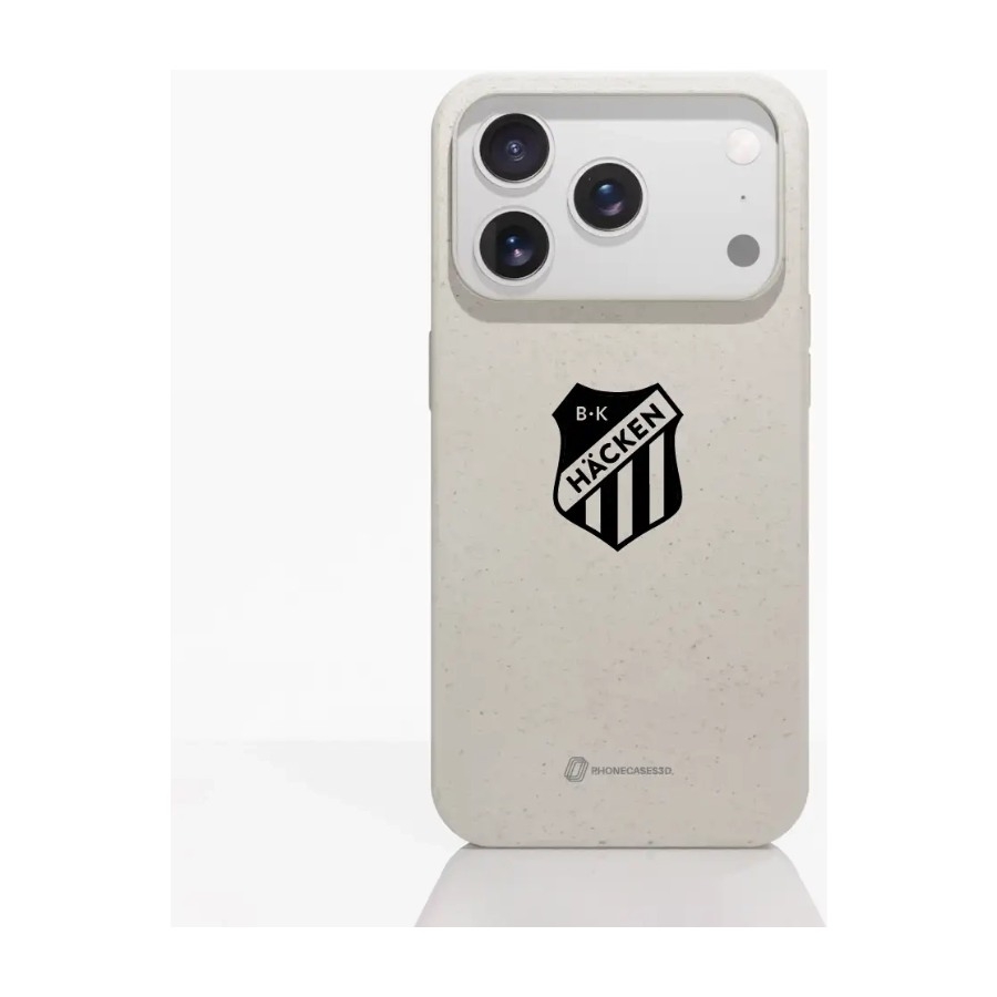 Phonecases3D iPhone 17 Pro Max BK Häcken komposterbart cover, hvid billede 1