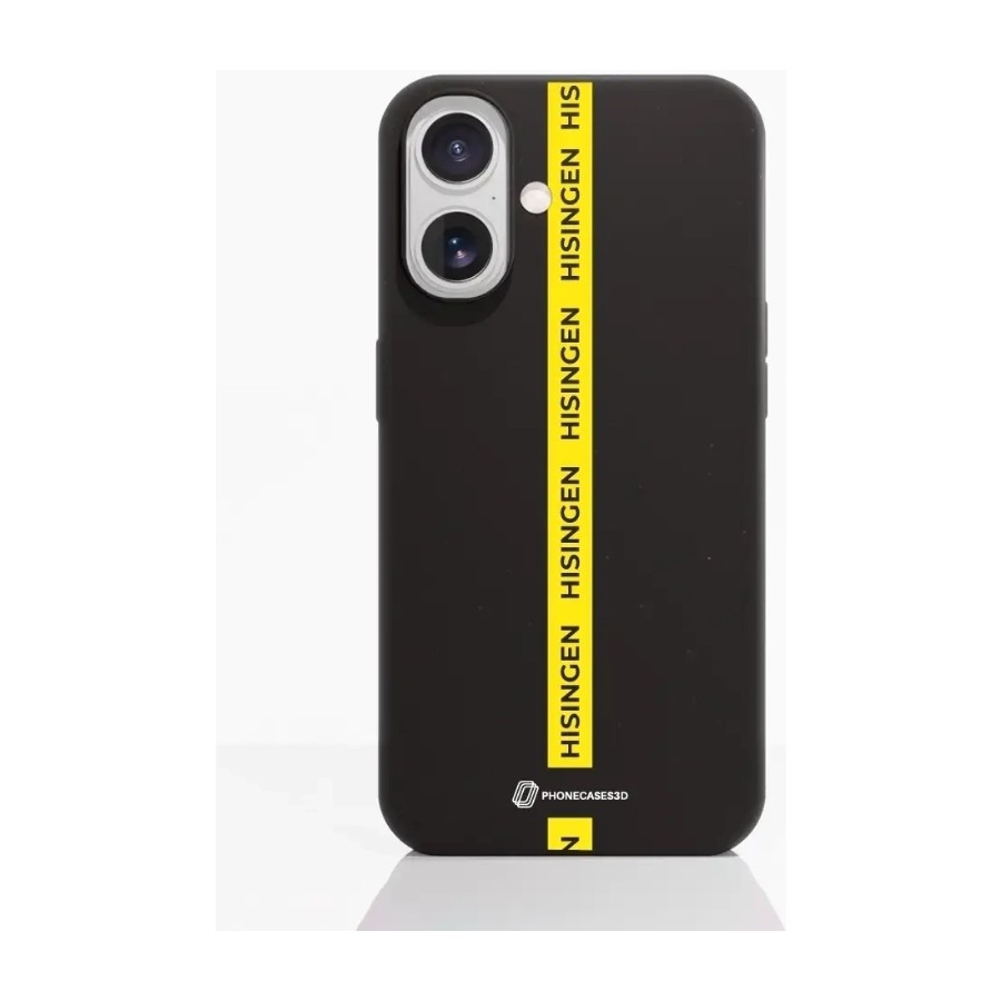 Phonecases3D iPhone 17 BK Häcken komposterbart cover, sort billede 1