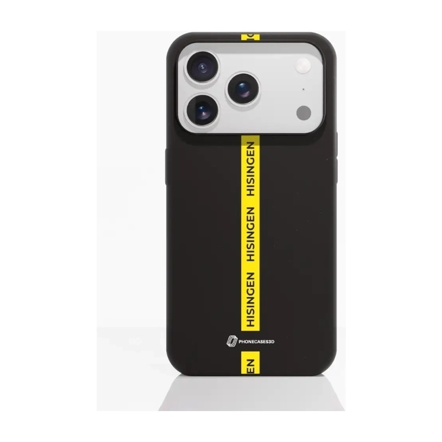 Phonecases3D iPhone 17 Pro BK Häcken komposterbart cover, sort billede 1