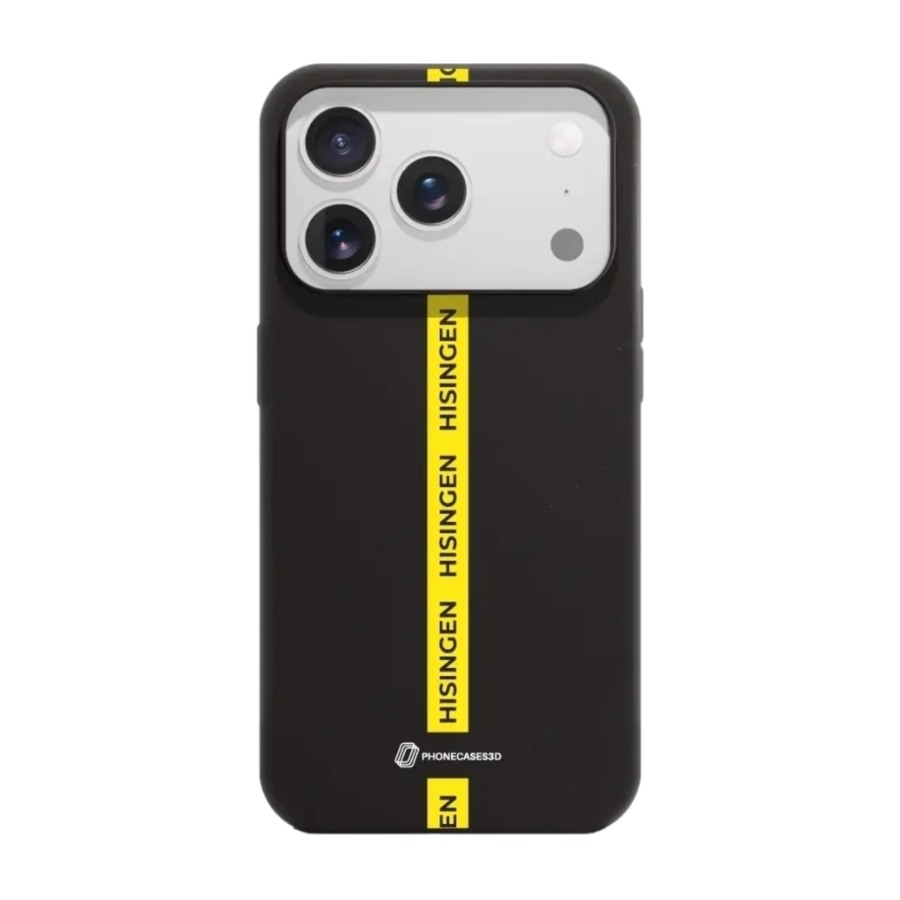 Phonecases3D iPhone 17 Pro BK Häcken komposterbart cover, sort billede 2