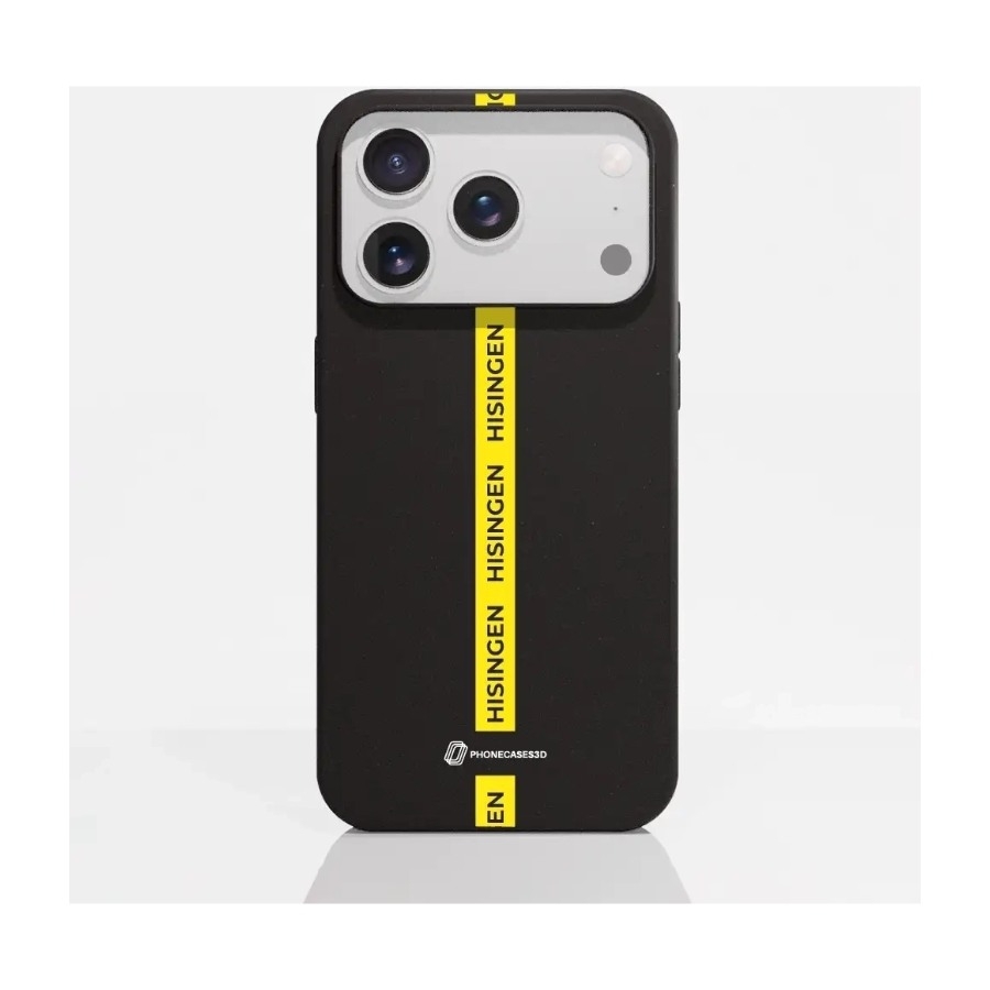 Phonecases3D iPhone 17 Pro Max BK Häcken komposterbart cover, sort billede 1