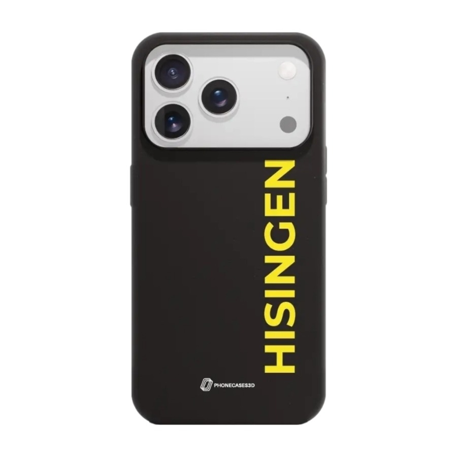 Phonecases3D iPhone 17 Pro BK Häcken komposterbart cover, sort billede 2