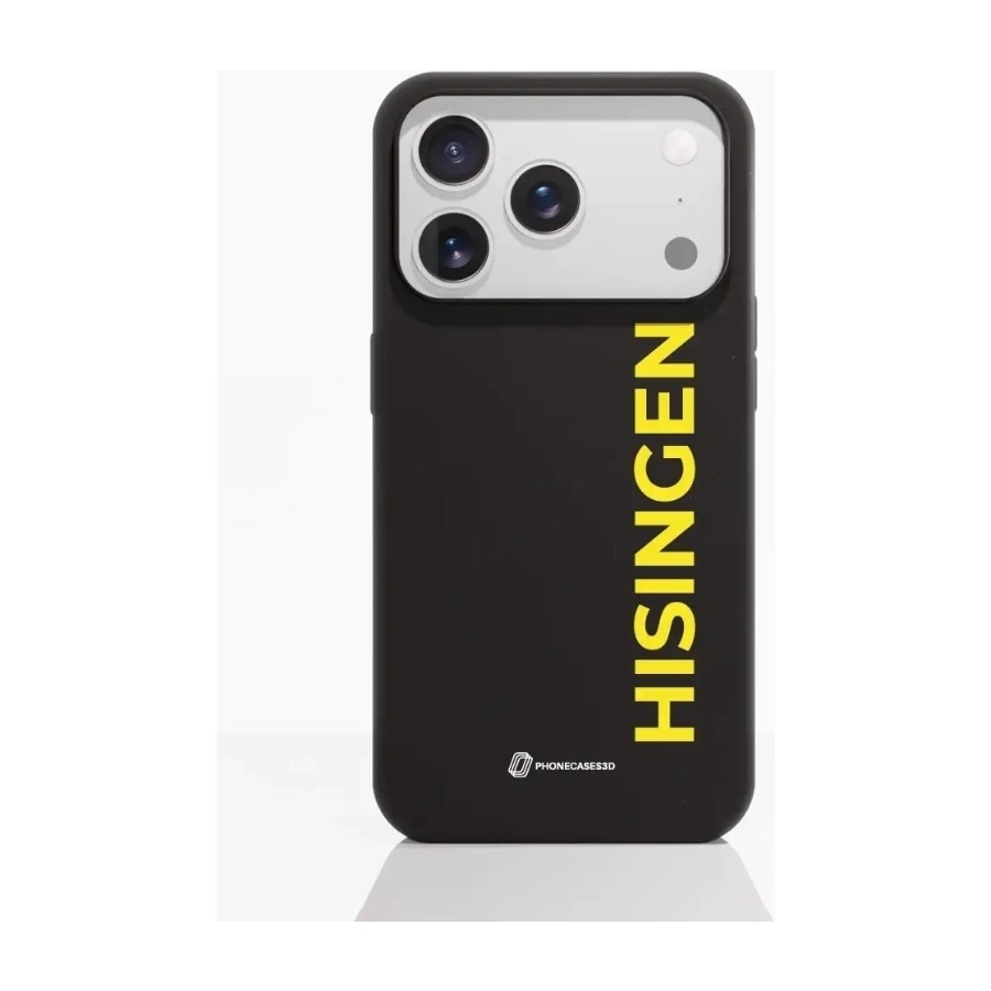 Phonecases3D iPhone 17 Pro BK Häcken komposterbart cover, sort billede 1
