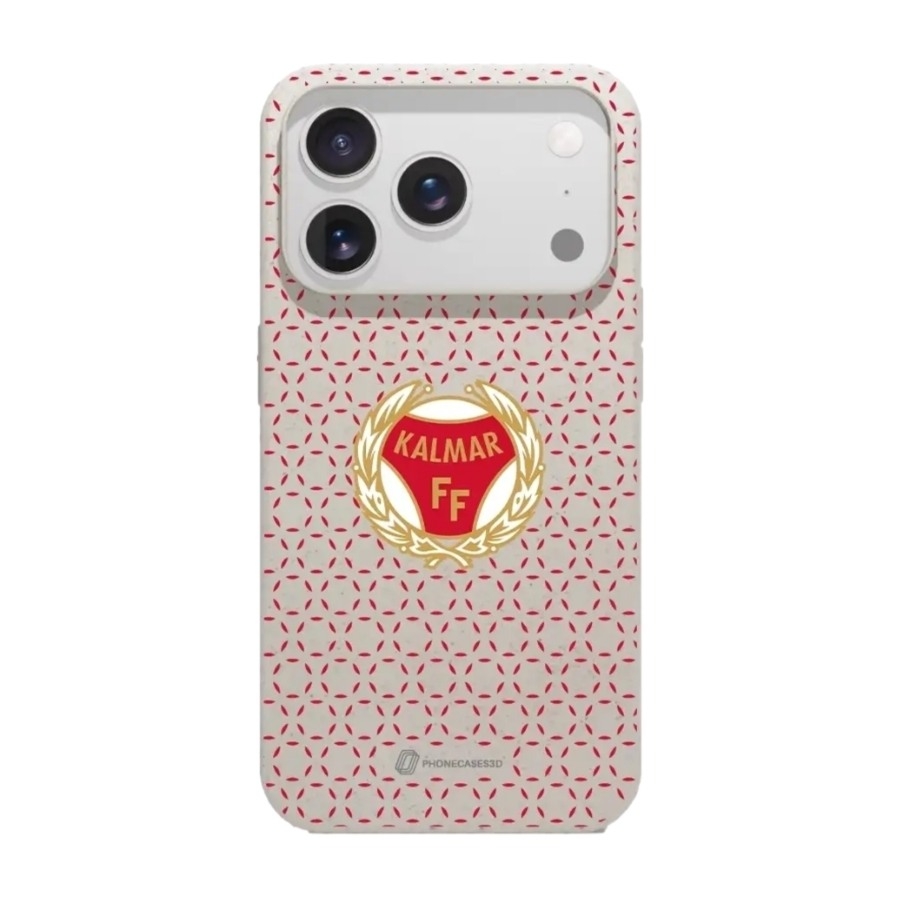 Phonecases3D iPhone 17 Pro Kalmar FF komposterbart cover, hvid billede 1