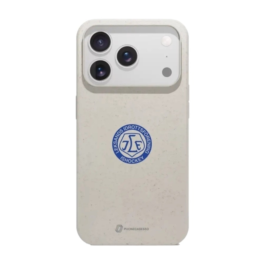 Phonecases3D iPhone 17 Pro Leksands IF komposterbart cover, hvid billede 1