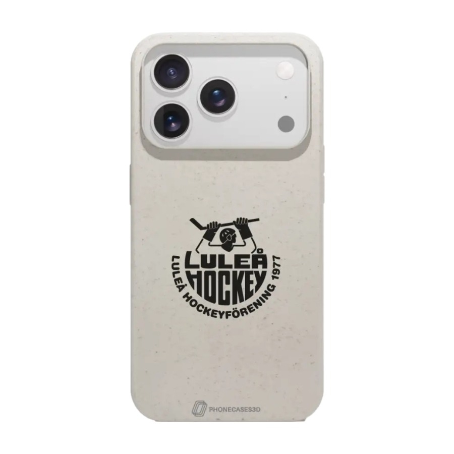 Phonecases3D iPhone 17 Pro Luleå HF komposterbart cover, hvid billede 1