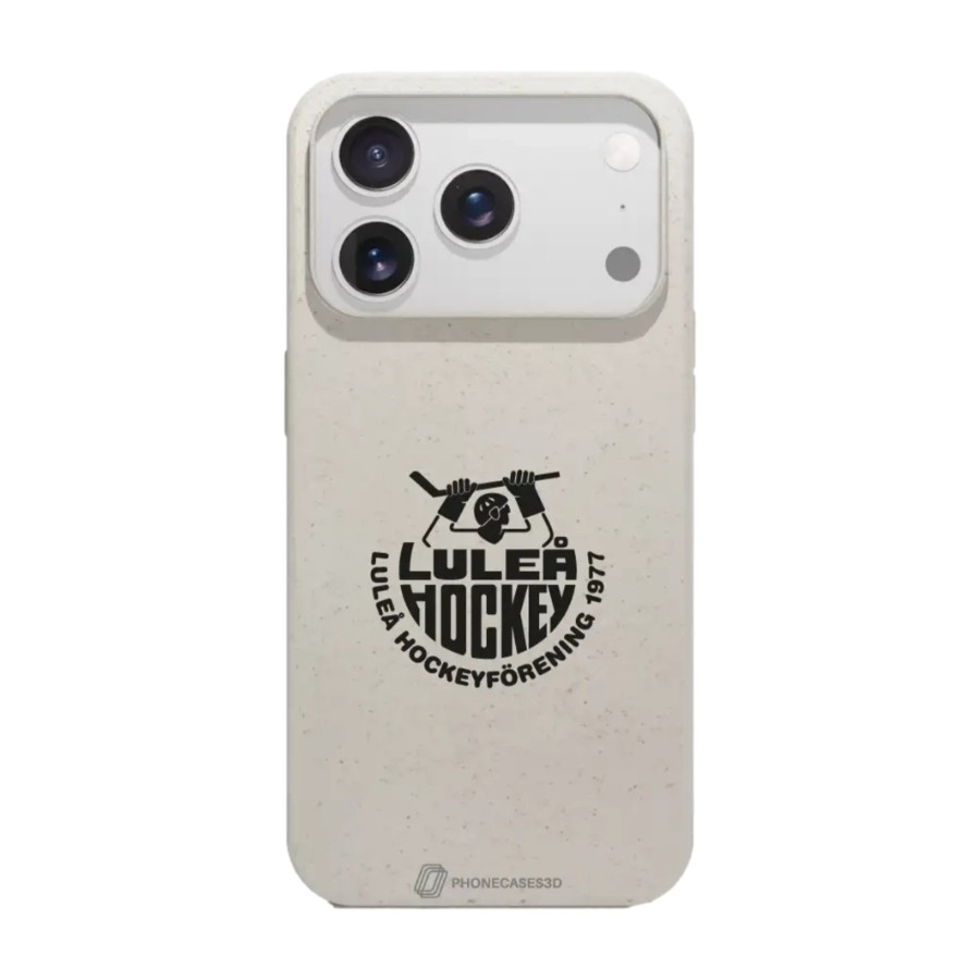 Phonecases3D iPhone 17 Pro Max Luleå HF komposterbart cover, hvid billede 1