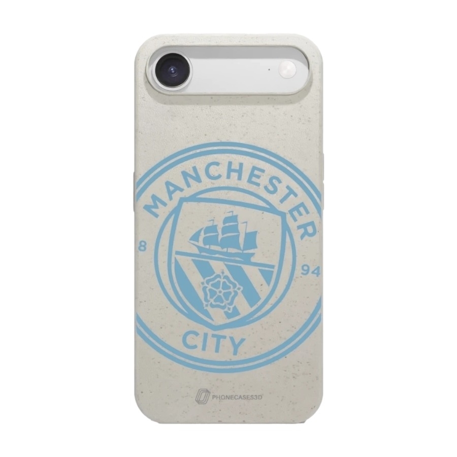 Phonecases3D iPhone Air Man City komposterbart cover, hvid billede 1