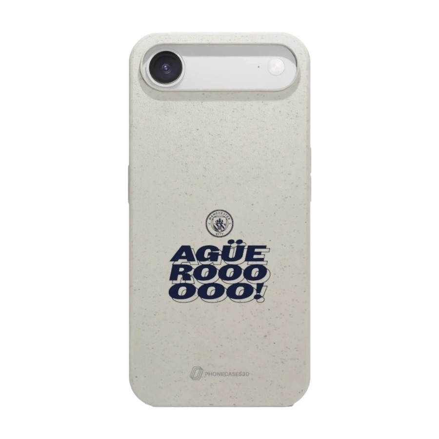 Phonecases3D iPhone Air Man City komposterbart cover, hvid billede 1
