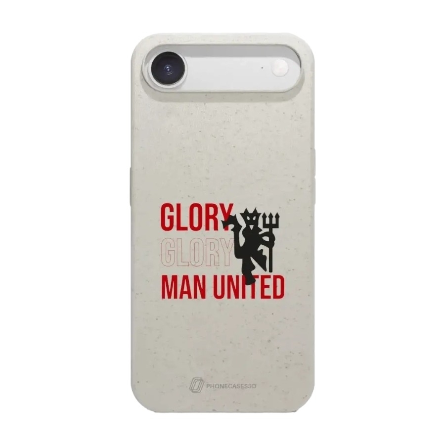 Phonecases3D iPhone Air Manchester United FC komposterbart cover, hvid billede 1