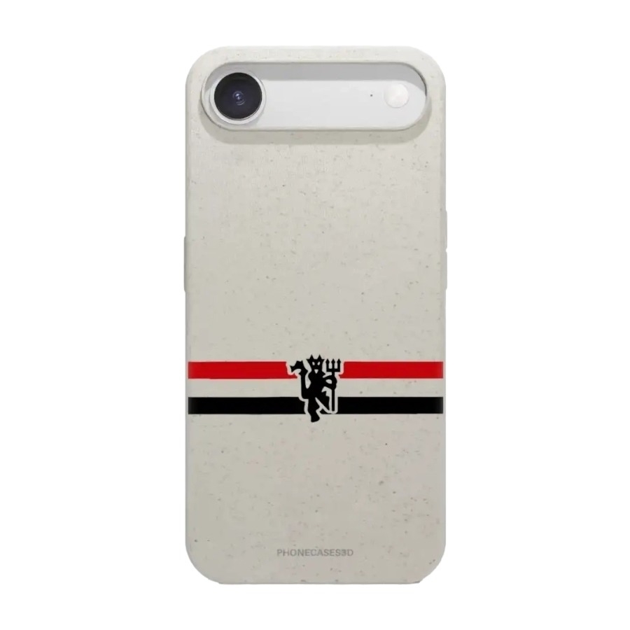 Phonecases3D iPhone Air Manchester United FC komposterbart cover, hvid billede 1