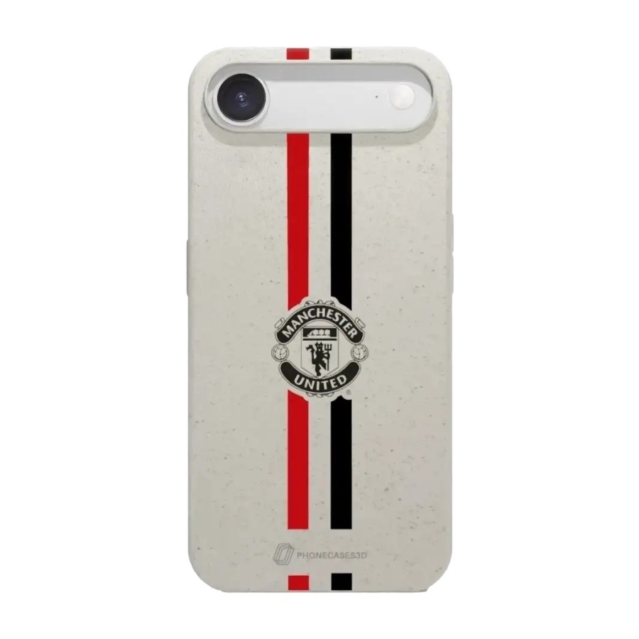 Phonecases3D iPhone Air Manchester United FC komposterbart cover, hvid billede 1