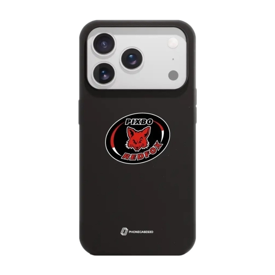Phonecases3D iPhone 17 Pro Pixbo IBK komposterbart cover, sort billede 1
