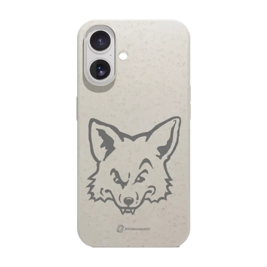 Phonecases3D iPhone 17 Pixbo IBK komposterbart cover, hvid billede 1