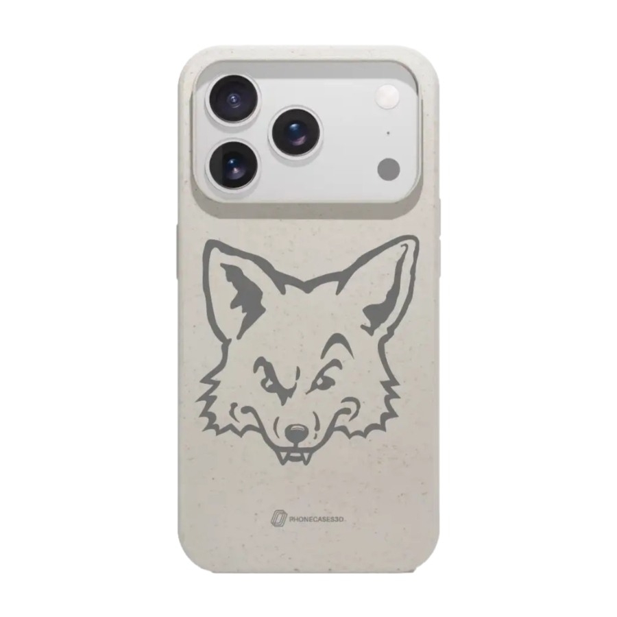 Phonecases3D iPhone 17 Pro Pixbo IBK komposterbart cover, hvid billede 1