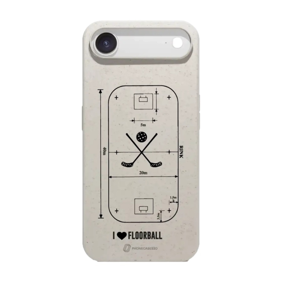 Phonecases3D iPhone Air Pixbo IBK komposterbart cover, hvid billede 1