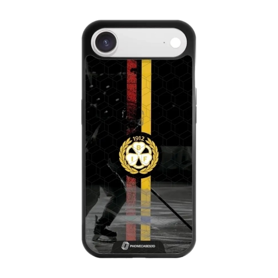 Phonecases3D iPhone Air Brynäs IF 3D mobilcover, sort billede 1