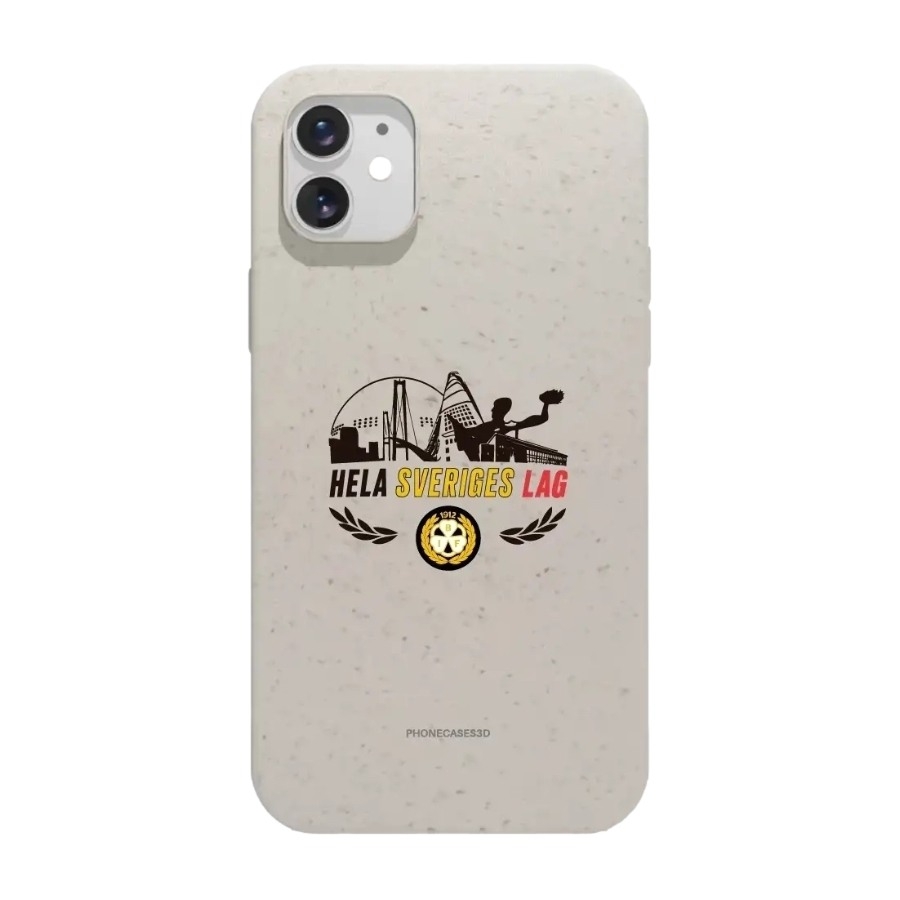 Phonecases3D iPhone 11 Brynäs IF komposterbart cover, hvid billede 1