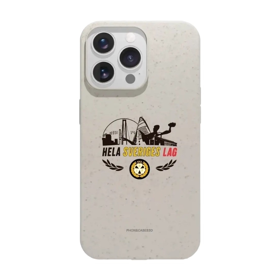 Phonecases3D iPhone 13 Pro Brynäs IF komposterbart cover, hvid billede 1