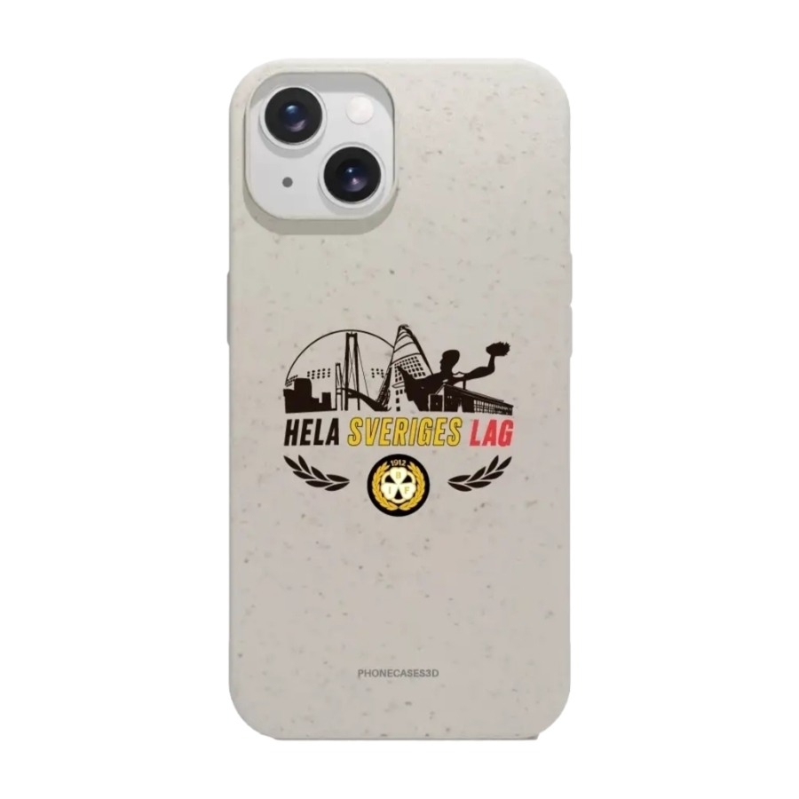 Phonecases3D iPhone 15 Brynäs IF komposterbart cover, hvid billede 1