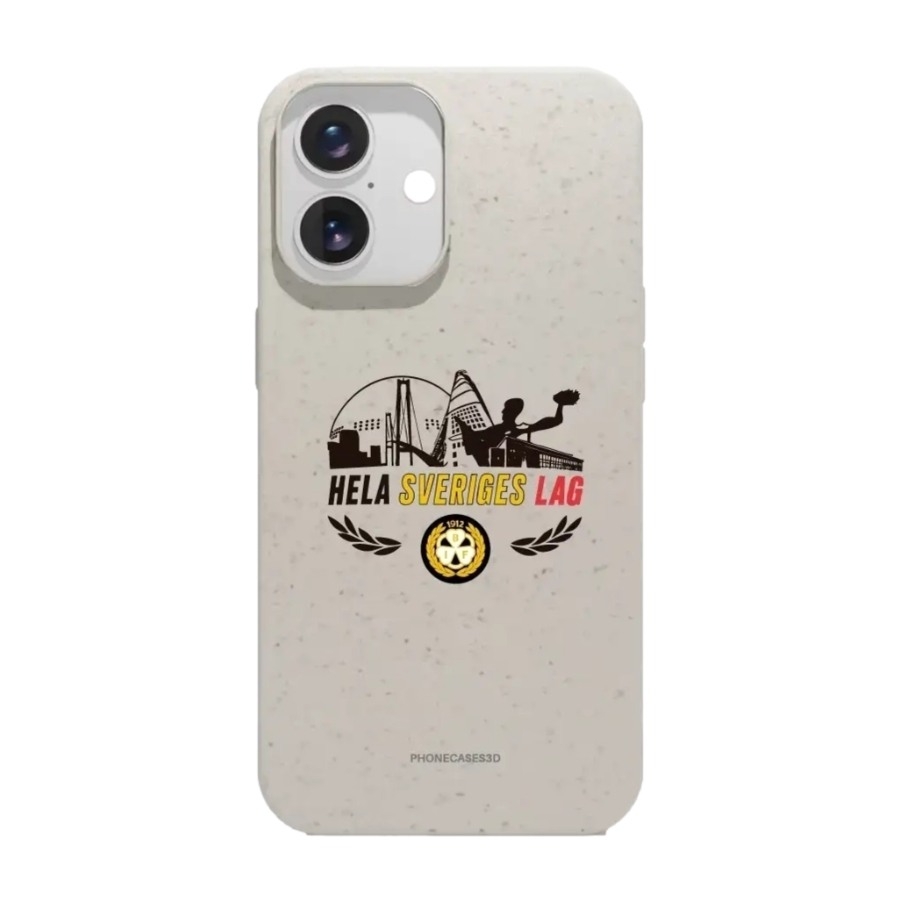 Phonecases3D iPhone 16 Brynäs IF komposterbart cover, hvid billede 1