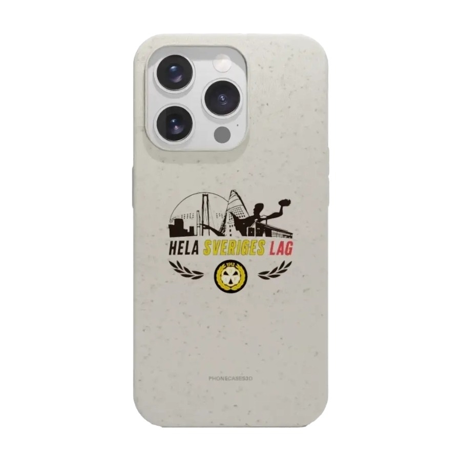 Phonecases3D iPhone 16 Pro Brynäs IF komposterbart cover, hvid billede 1